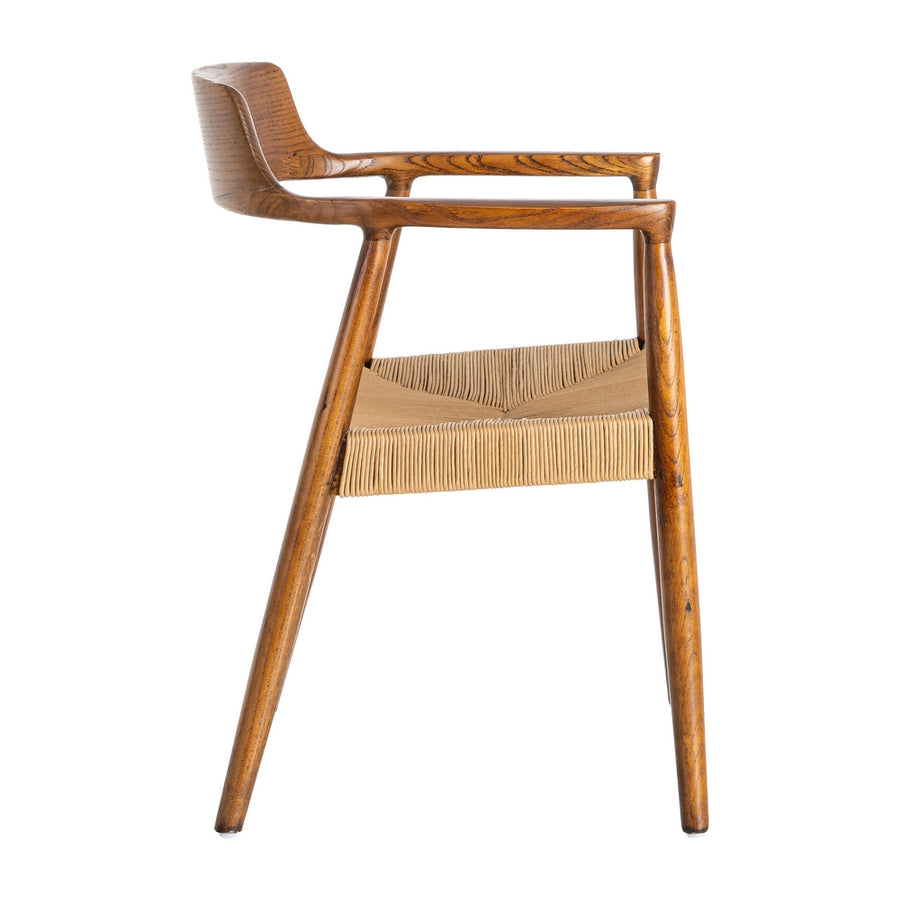 SILLA MARRÓN MADERA 57 X 57 X 78 CM