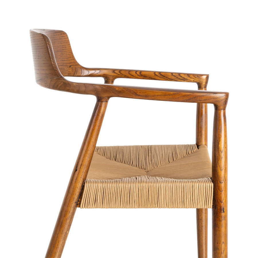 SILLA MARRÓN MADERA 57 X 57 X 78 CM