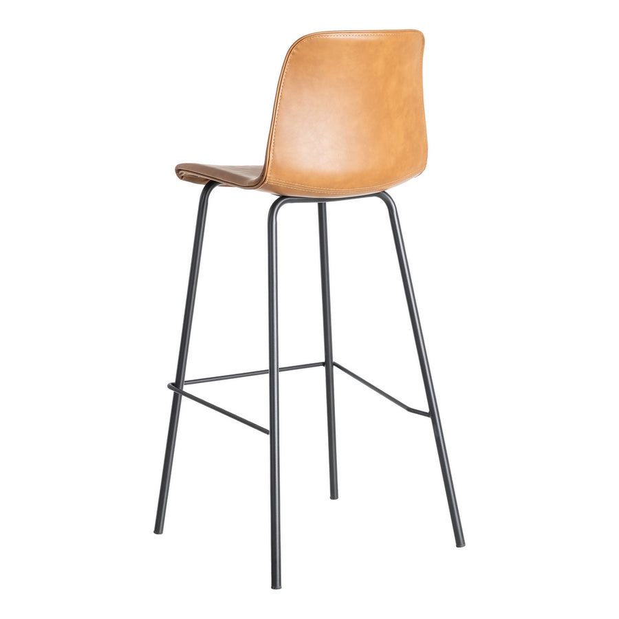 TABURETE CAMEL METAL / SIMIL PIEL 47 X 47 X 103 CM