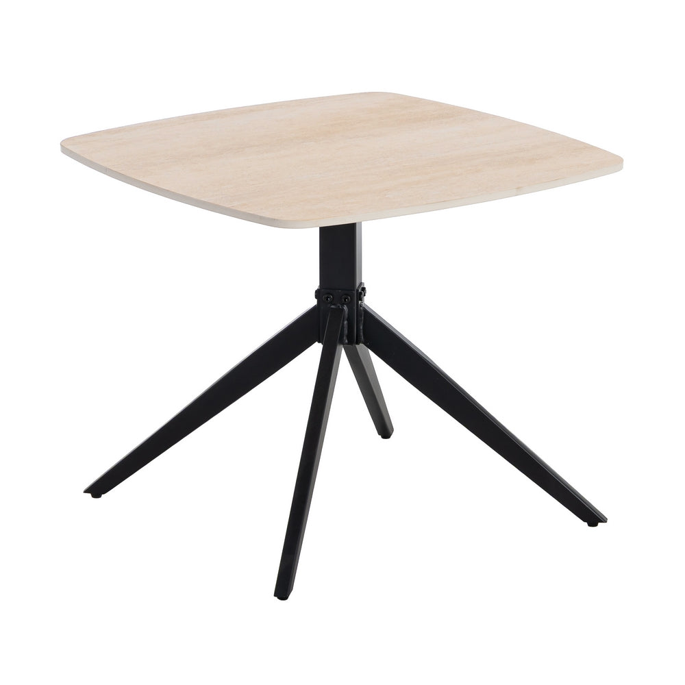 MESA CENTRO TRAVERTINO 60 X 60 X 50 CM