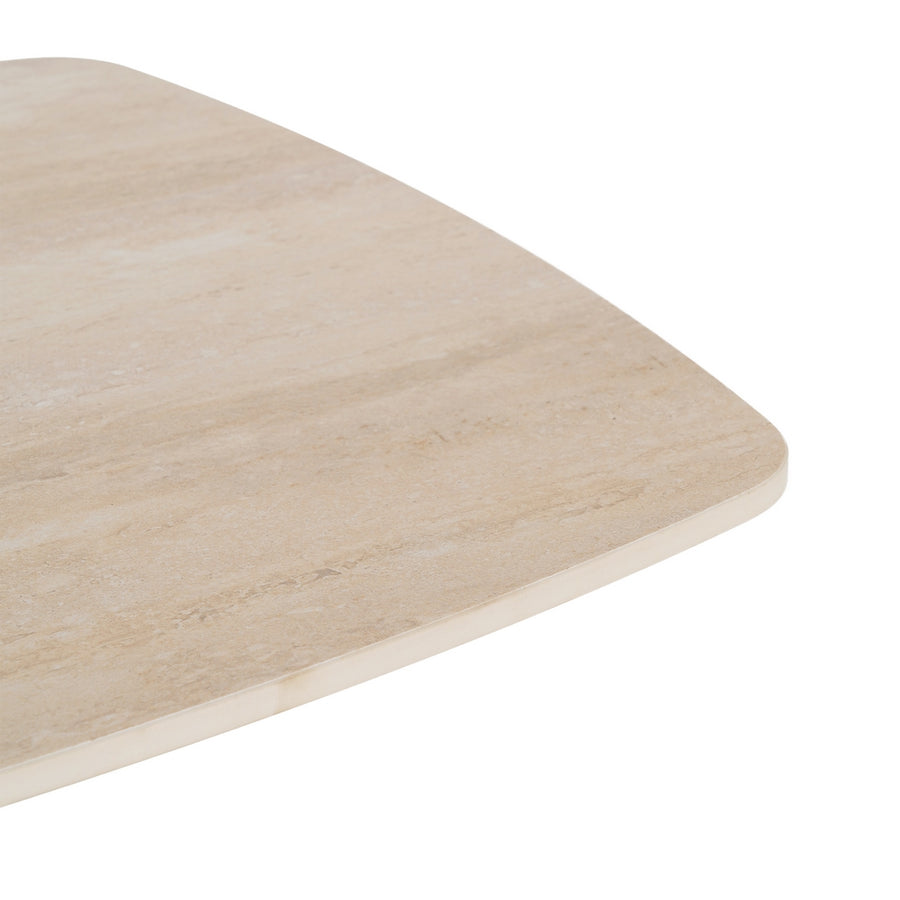 MESA CENTRO TRAVERTINO 60 X 60 X 50 CM