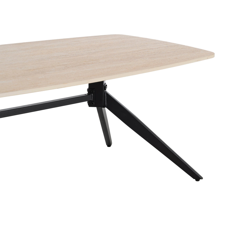 TRAVERTINE COFFEE TABLE 120 X 60 X 42 CM