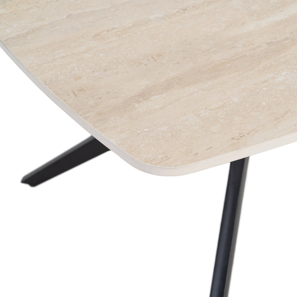MESA CENTRO TRAVERTINO 120 X 60 X 42 CM