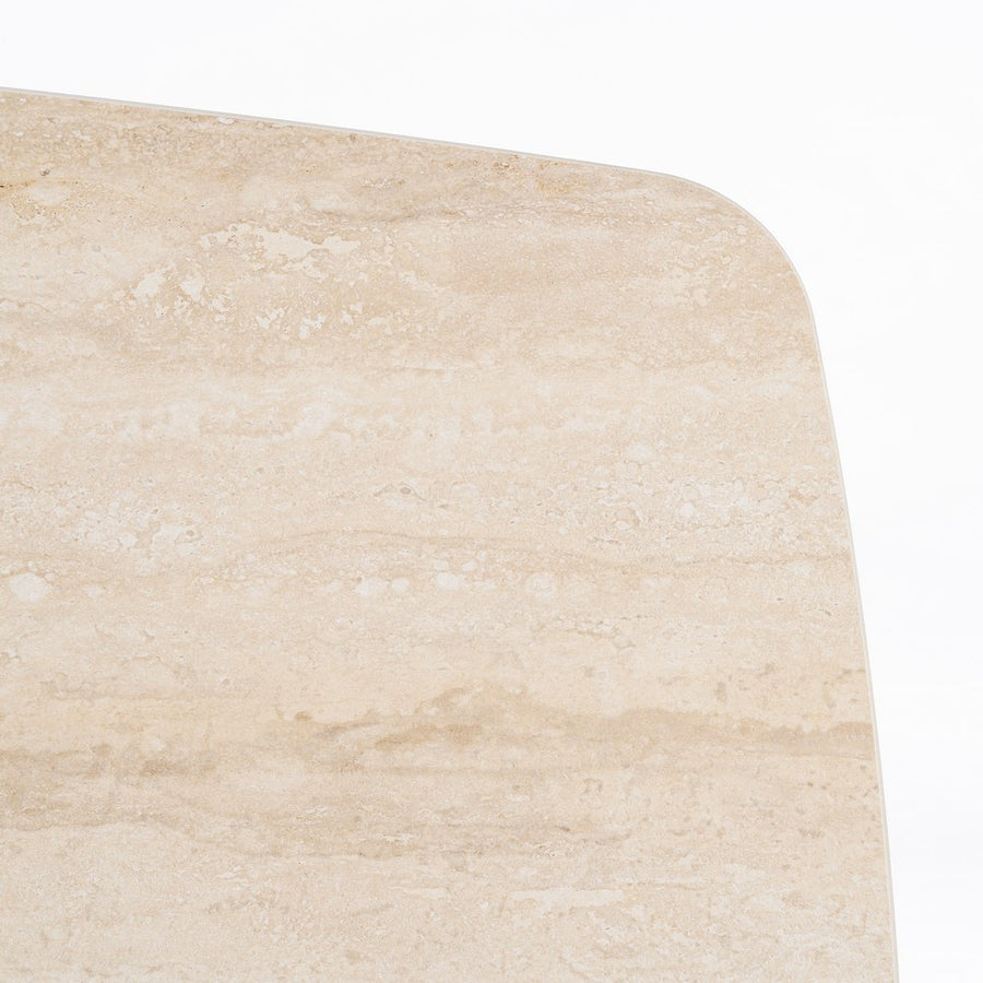 TRAVERTINE COFFEE TABLE 120 X 60 X 42 CM