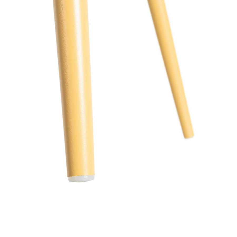 SILLA AMARILLO PP-METAL CONTRACT 51 X 46 X 80 CM