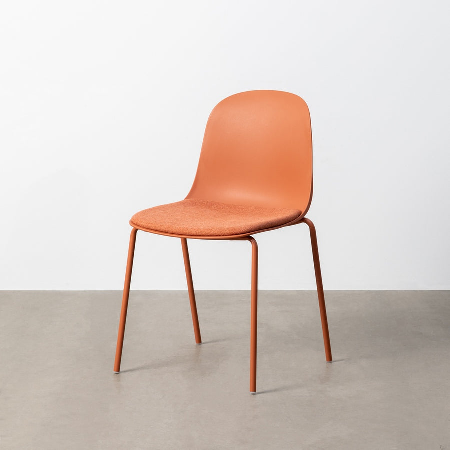 SILLA TEJA PP-METAL INTERIOR 46 X 51 X 85 CM