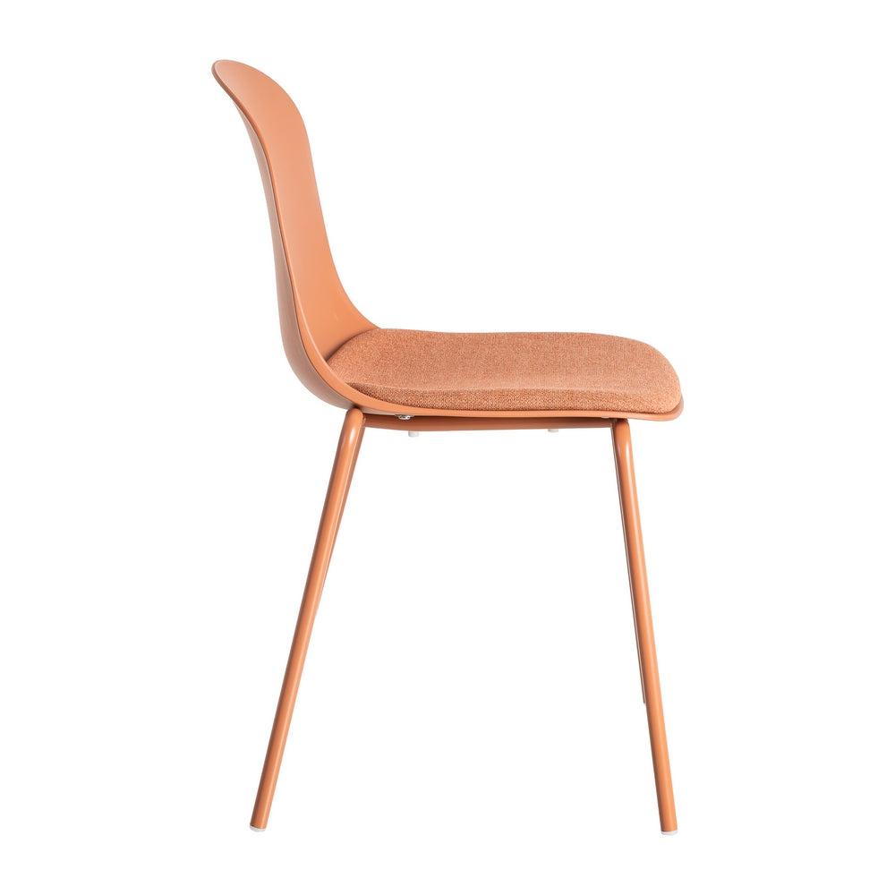 SILLA TEJA PP-METAL INTERIOR 46 X 51 X 85 CM