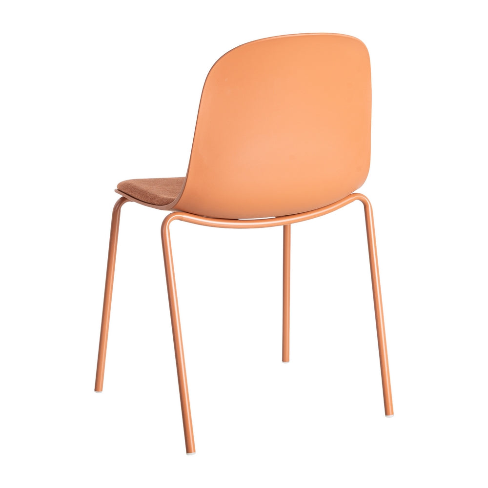SILLA TEJA PP-METAL INTERIOR 46 X 51 X 85 CM