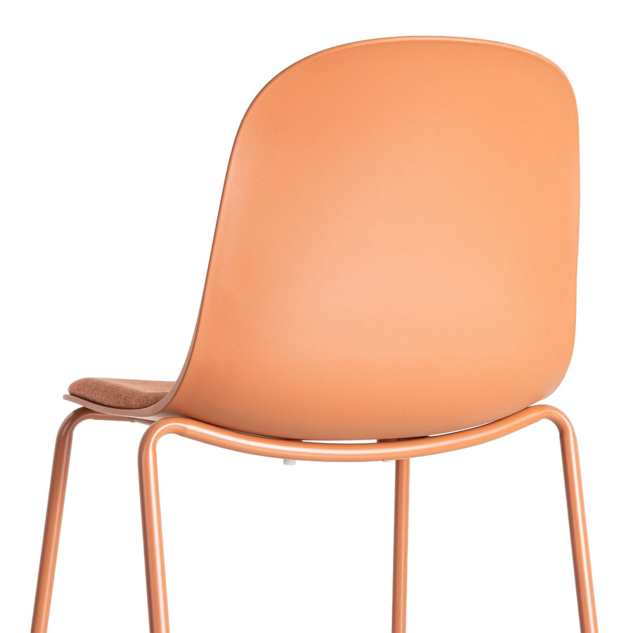 SILLA TEJA PP-METAL INTERIOR 46 X 51 X 85 CM
