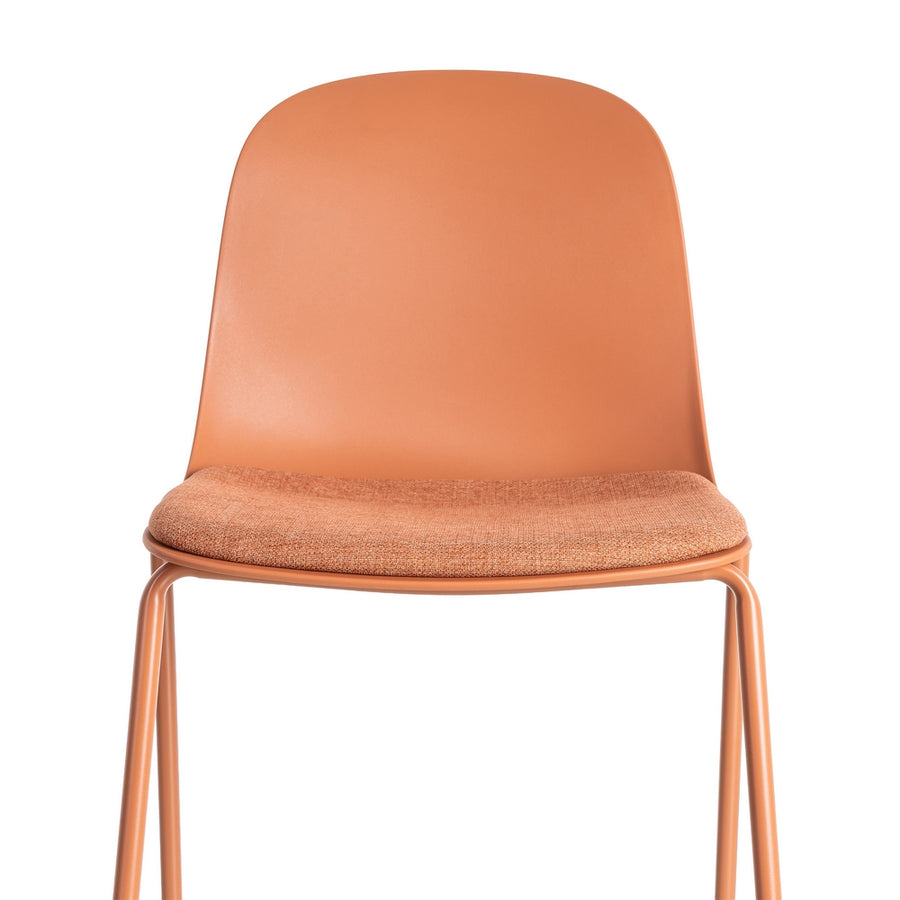 SILLA TEJA PP-METAL INTERIOR 46 X 51 X 85 CM