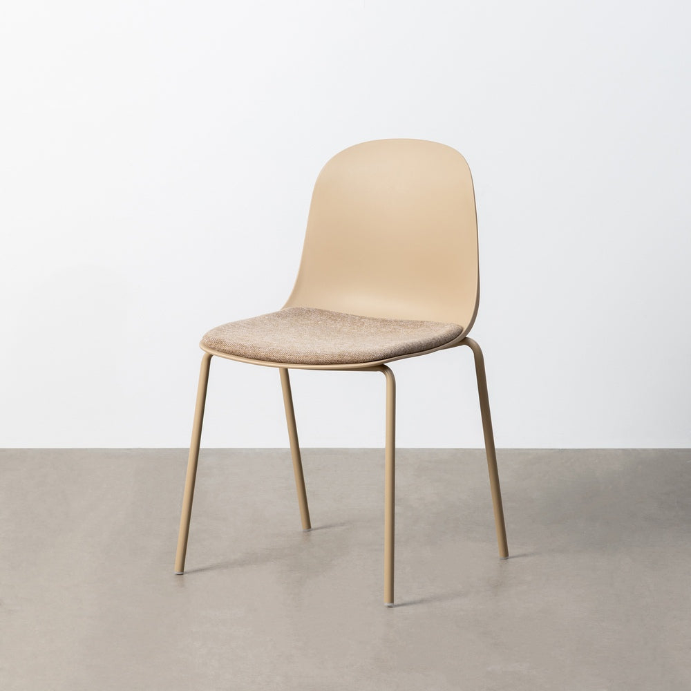 SILLA CAQUI PP-METAL INTERIOR 46 X 51 X 85 CM