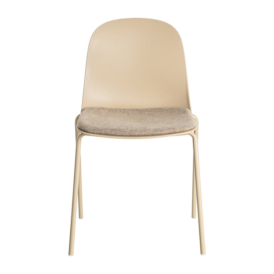 SILLA CAQUI PP-METAL INTERIOR 46 X 51 X 85 CM