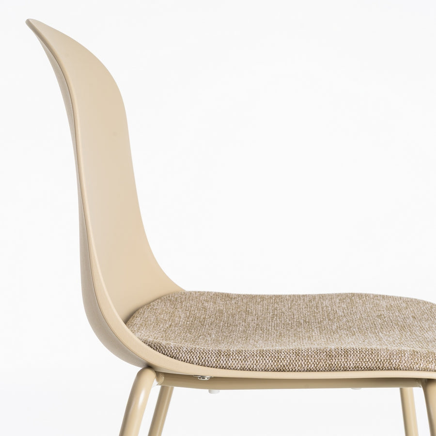 SILLA CAQUI PP-METAL INTERIOR 46 X 51 X 85 CM