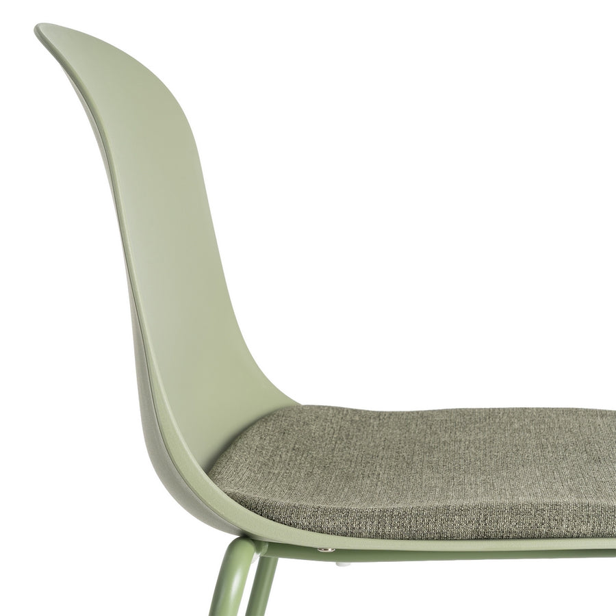 SILLA VERDE PP-METAL INTERIOR 46 X 51 X 85 CM