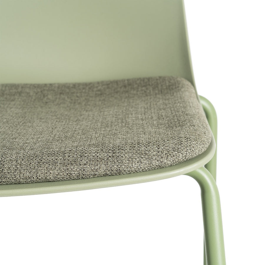 SILLA VERDE PP-METAL INTERIOR 46 X 51 X 85 CM