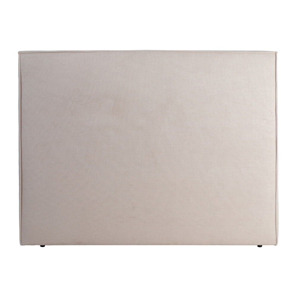 CABECERO BEIGE TEJIDO DORMITORIO 160 X 122 CM