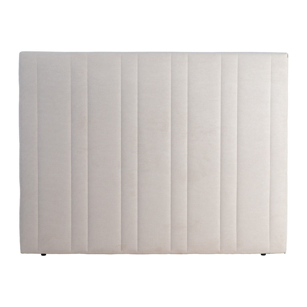 CABECERO BEIGE TEJIDO DORMITORIO 160 X 122 CM