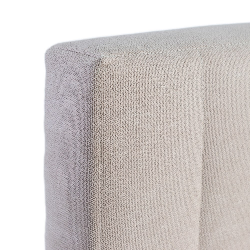 CABECERO BEIGE TEJIDO DORMITORIO 160 X 122 CM