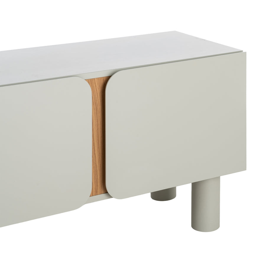 MUEBLE TV TAUPE DM SALÓN 180 X 40 X 50 CM