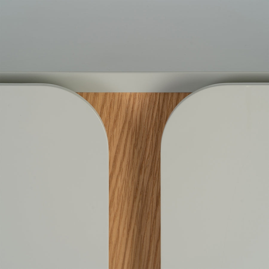 MUEBLE TV TAUPE DM SALÓN 180 X 40 X 50 CM