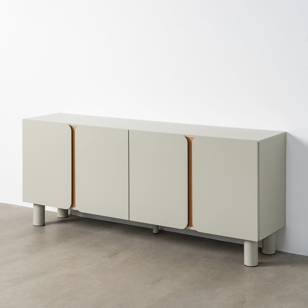 APARADOR TAUPE DM SALÓN 180 X 40 X 75 CM