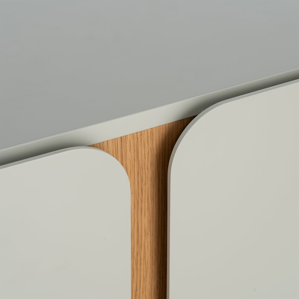 APARADOR TAUPE DM SALÓN 180 X 40 X 75 CM