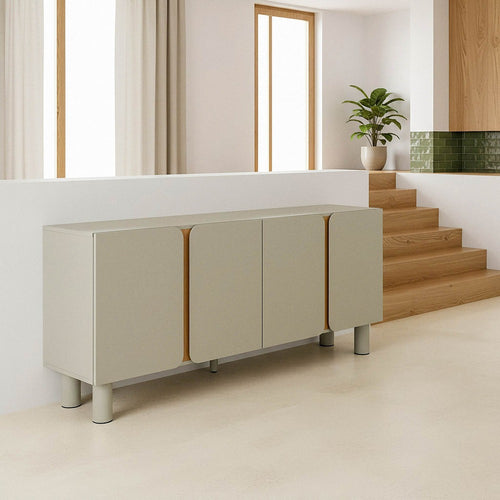 APARADOR TAUPE DM SAL�N 180 X 40 X 75 CM