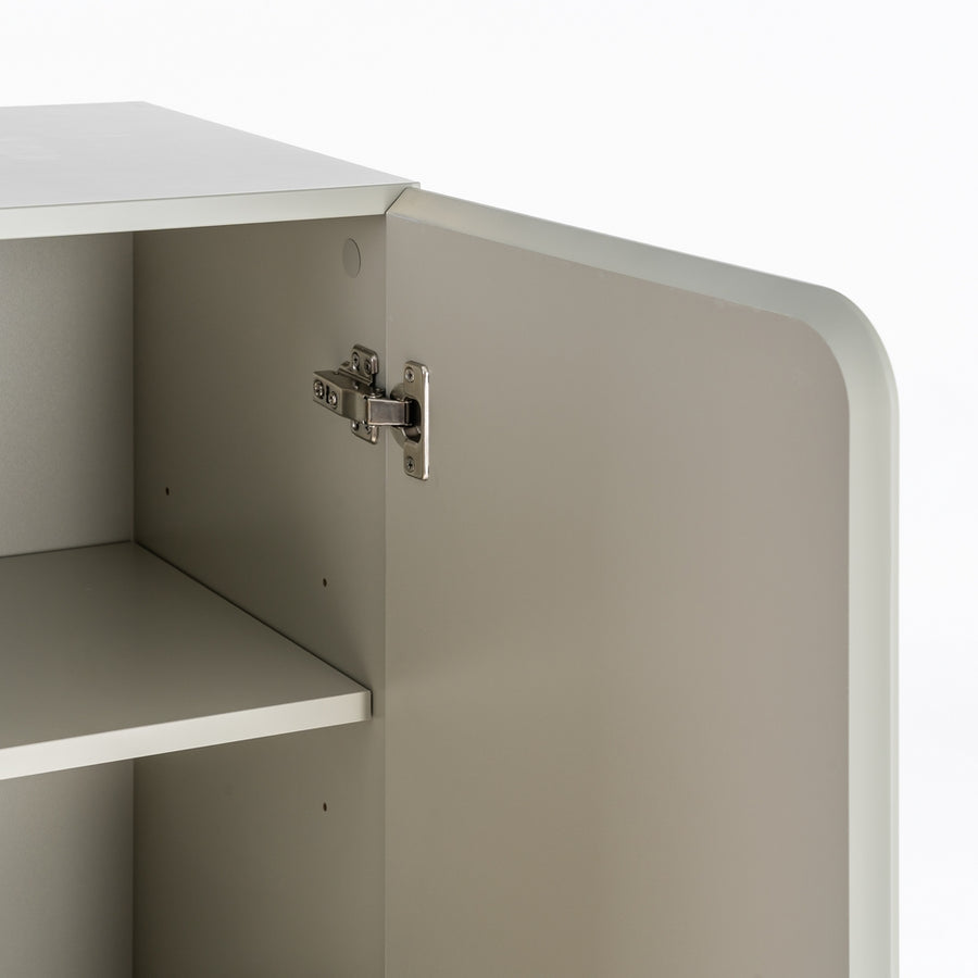 ARMARIO TAUPE DM SALÓN 80 X 40 X 137 CM