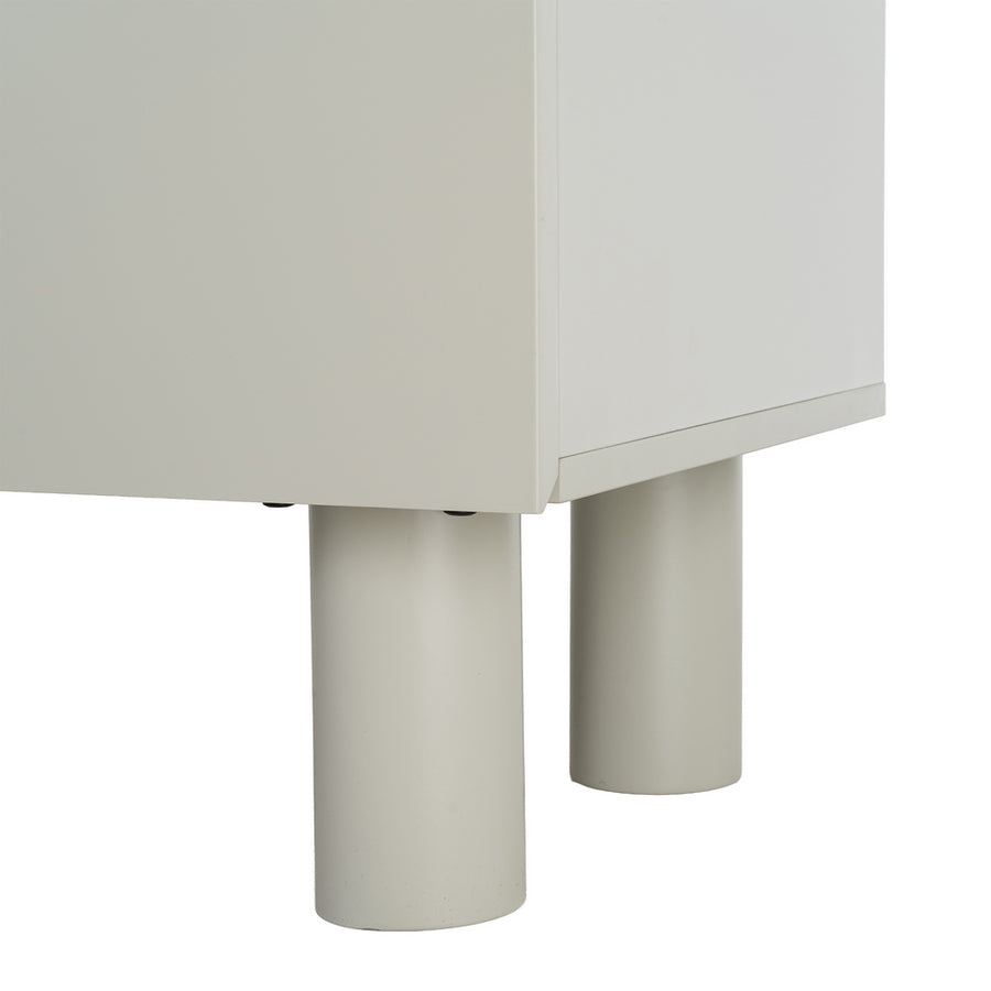 ARMARIO TAUPE DM SALÓN 80 X 40 X 137 CM