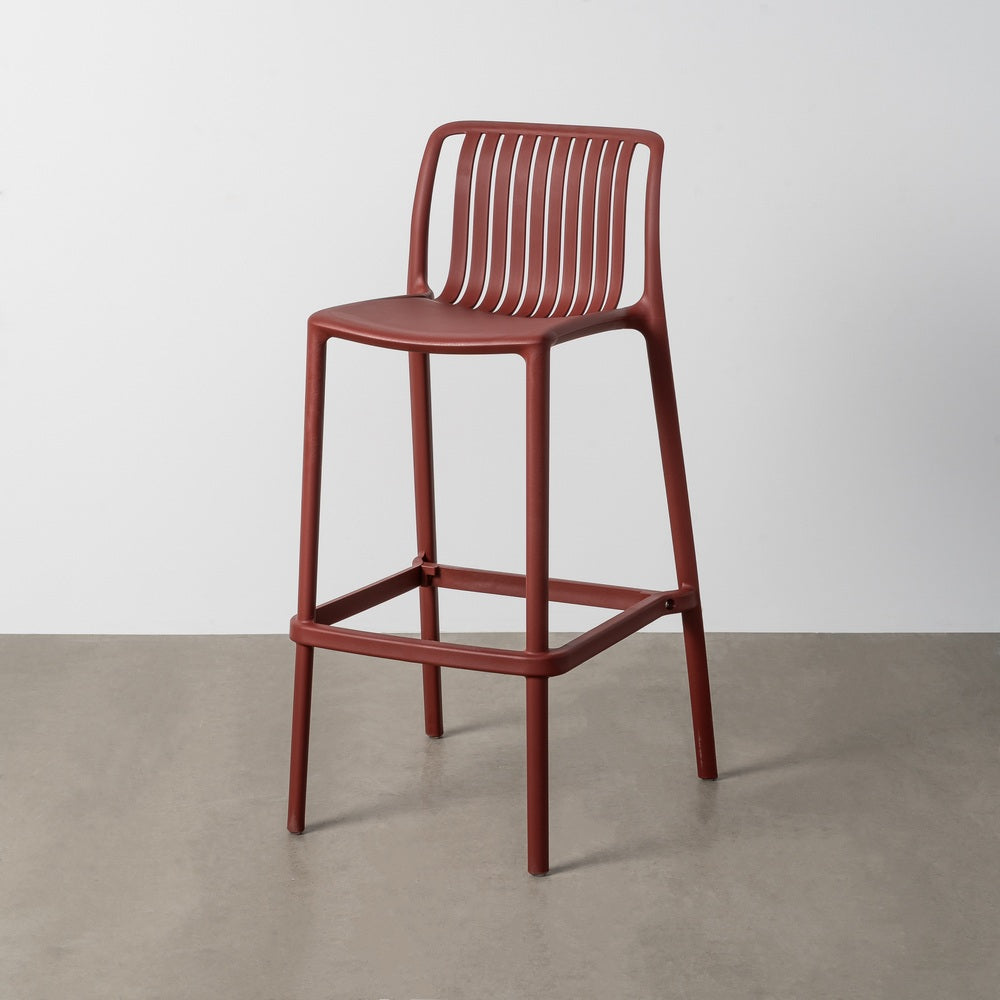 GARNET POLYPROPYLENE OUTDOOR STOOL 52 X 55 X 100 CM
