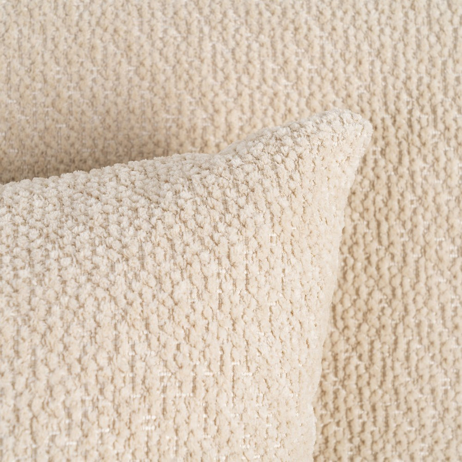 SOFÁ-CAMA CREMA TEJIDO SALÓN 218 X 82 X 90 CM