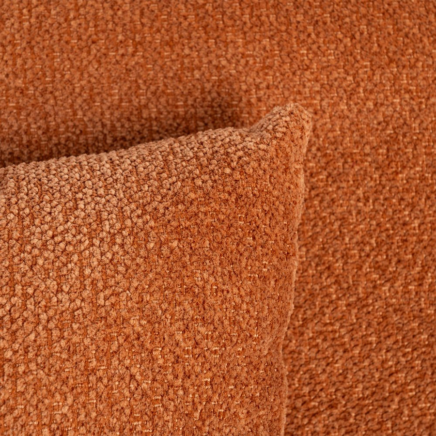 SOFÁ-CAMA TERRACOTA TEJIDO SALÓN 218 X 82 X 90 CM
