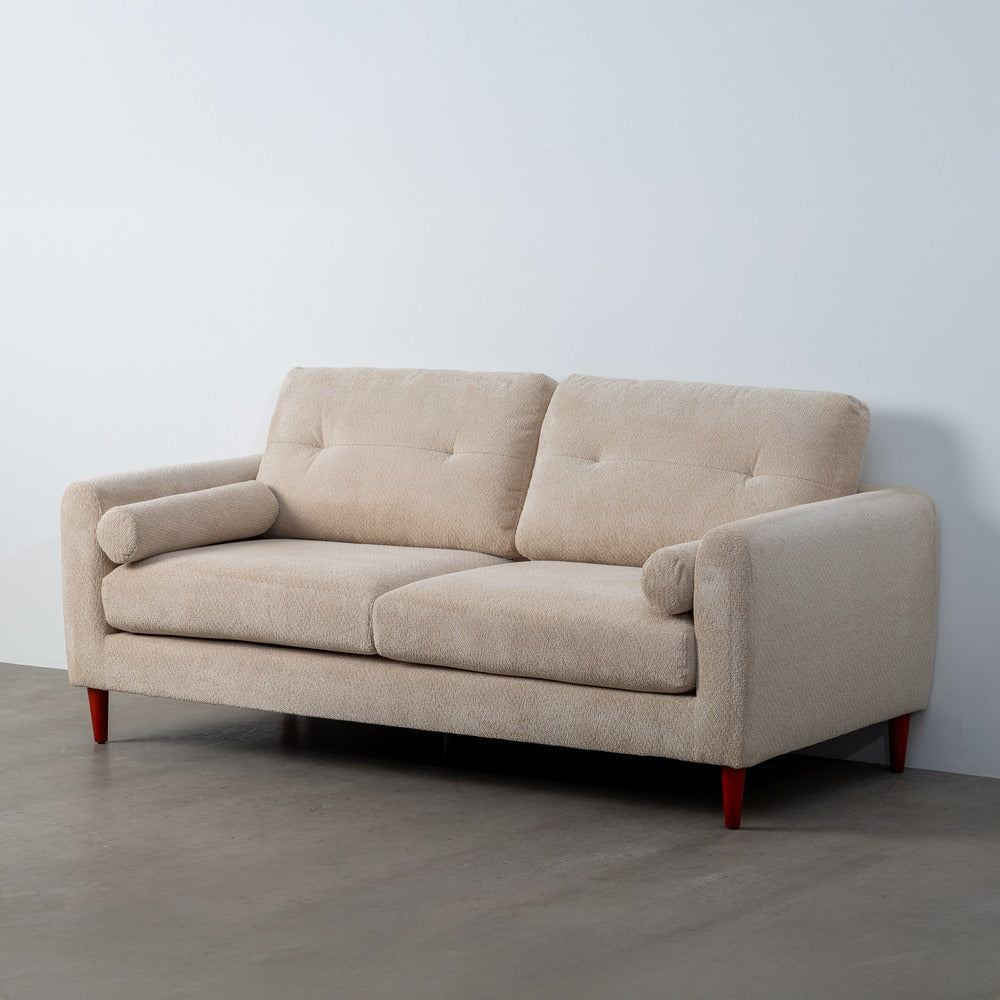 SOFÁ CREMA TEJIDO SALÓN 195 X 87,50 X 89 CM
