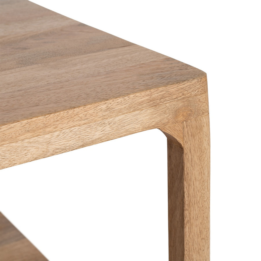 MANGO WOOD NATURAL COFFEE TABLE 110 X 65 X 42 CM