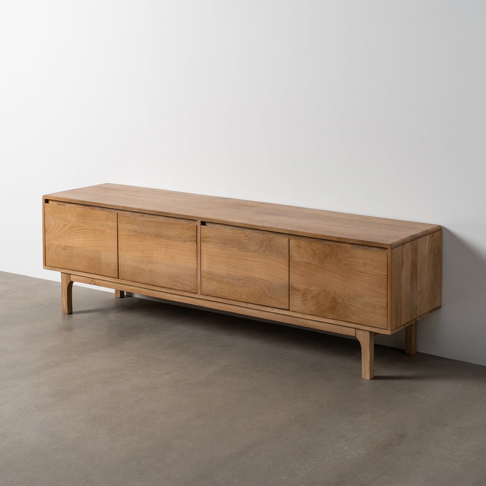 MUEBLE TV NATURAL MADERA DE MANGO SAL�N 180 X 45 X 55 CM