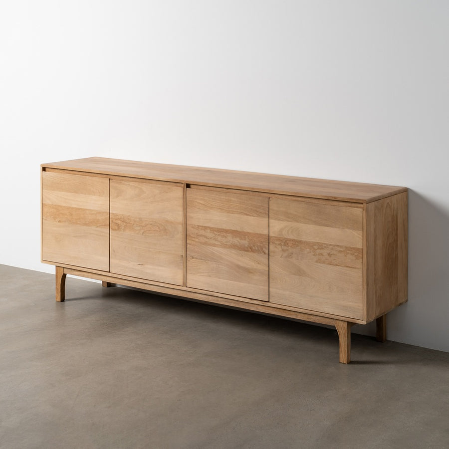 NATURAL MANGO WOOD SIDEBOARD LIVING ROOM 200 X 45 X 76 CM