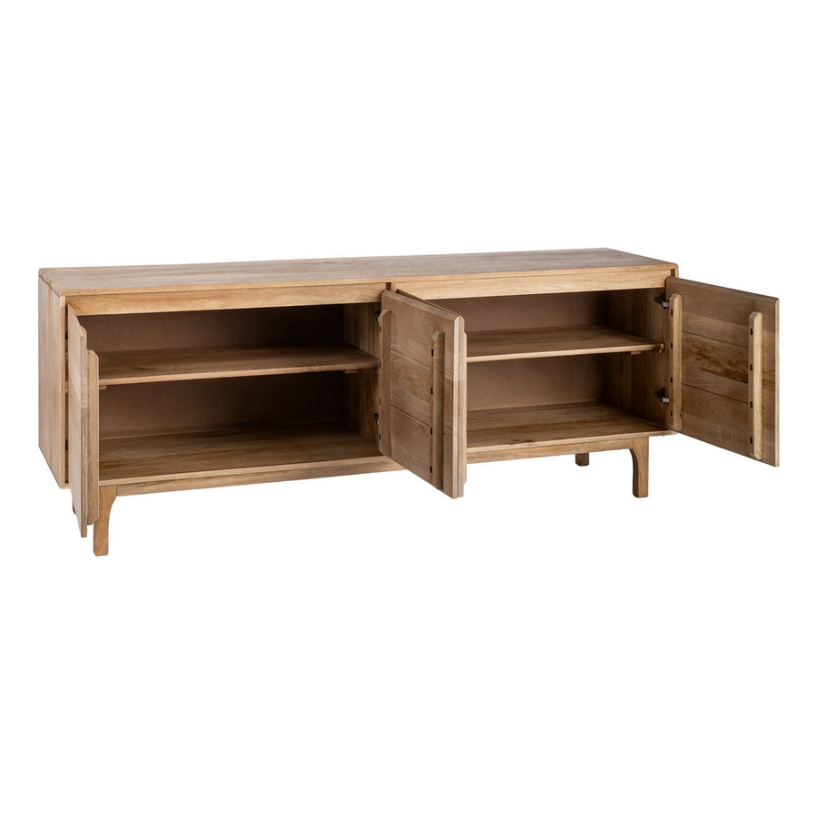 APARADOR NATURAL MADERA DE MANGO SALÓN 200 X 45 X 76 CM