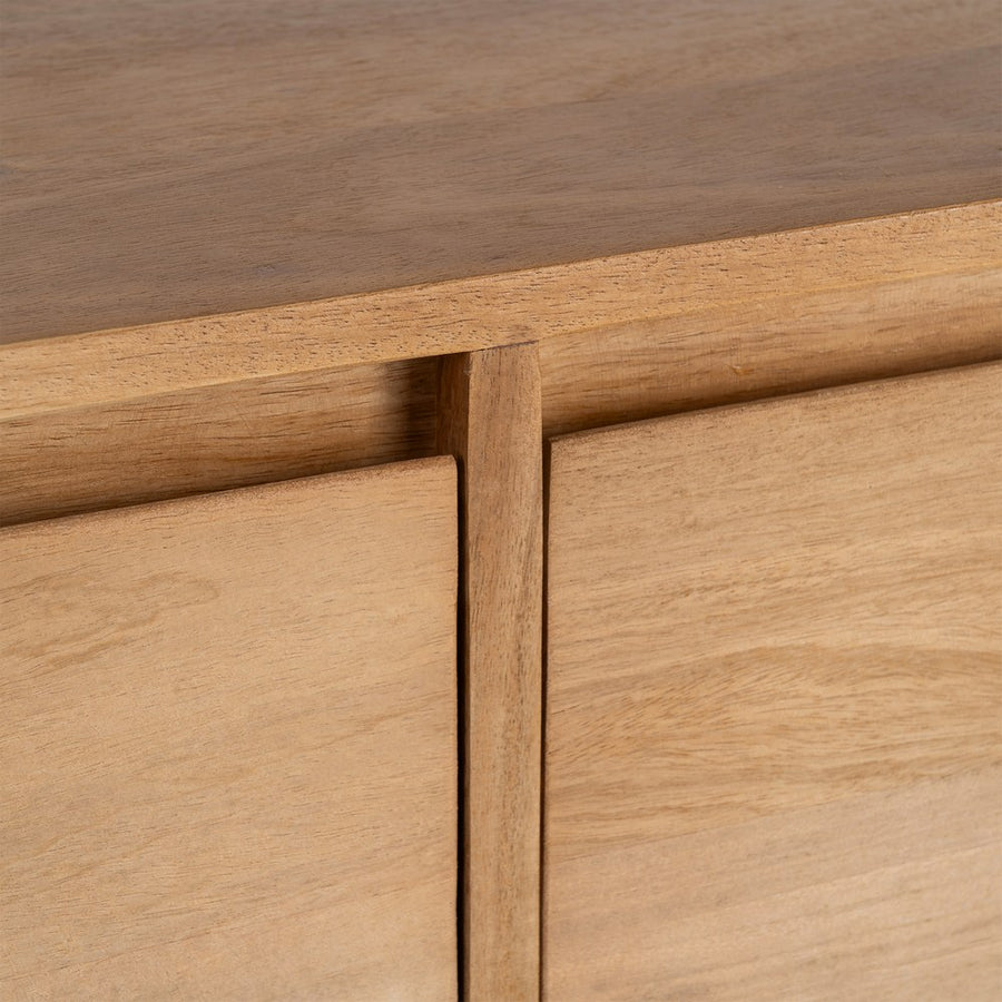 NATURAL MANGO WOOD SIDEBOARD LIVING ROOM 200 X 45 X 76 CM