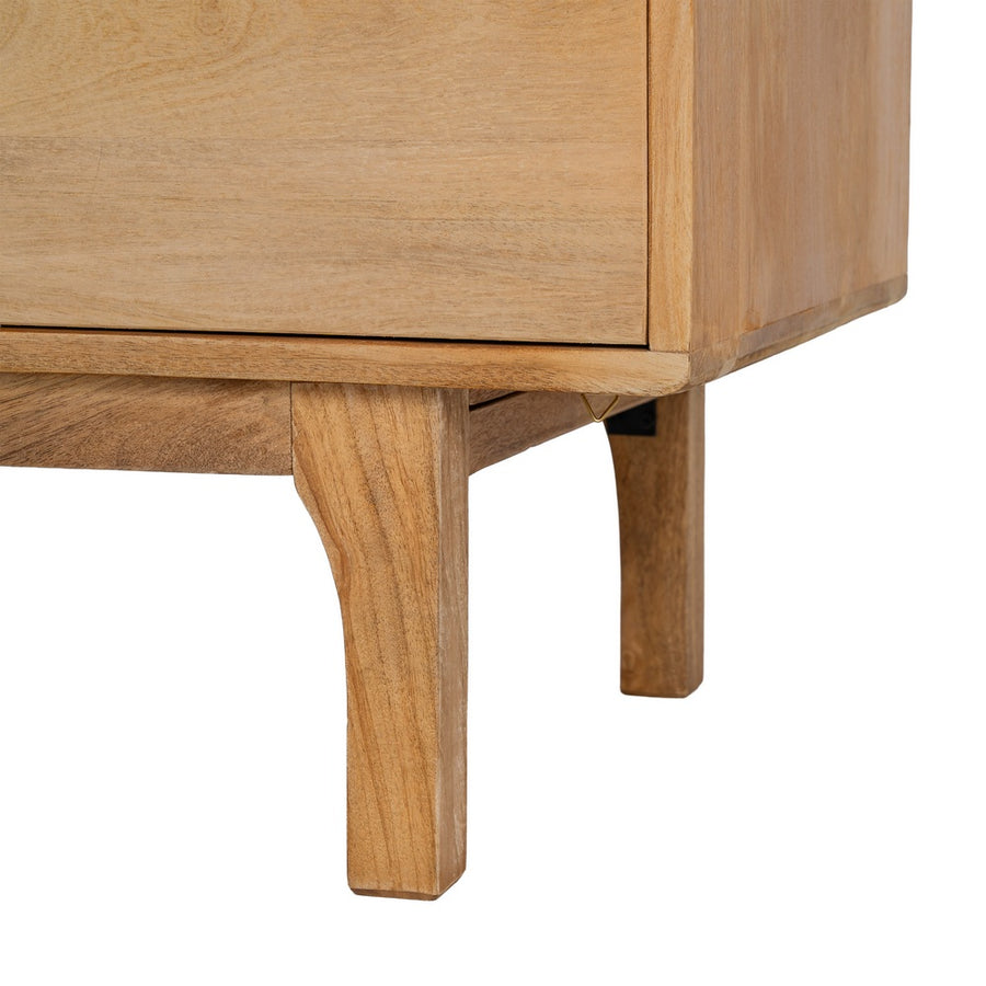 APARADOR NATURAL MADERA DE MANGO SALÓN 200 X 45 X 76 CM