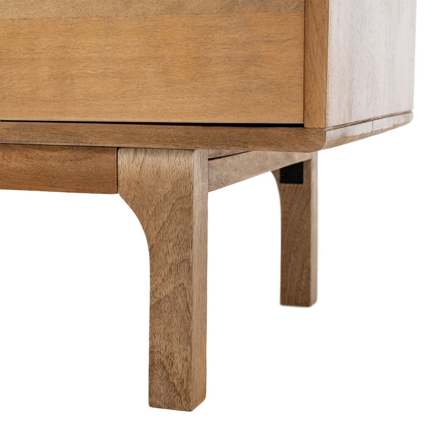 ARMARIO NATURAL MADERA DE MANGO SALÓN 90 X 45 X 145 CM