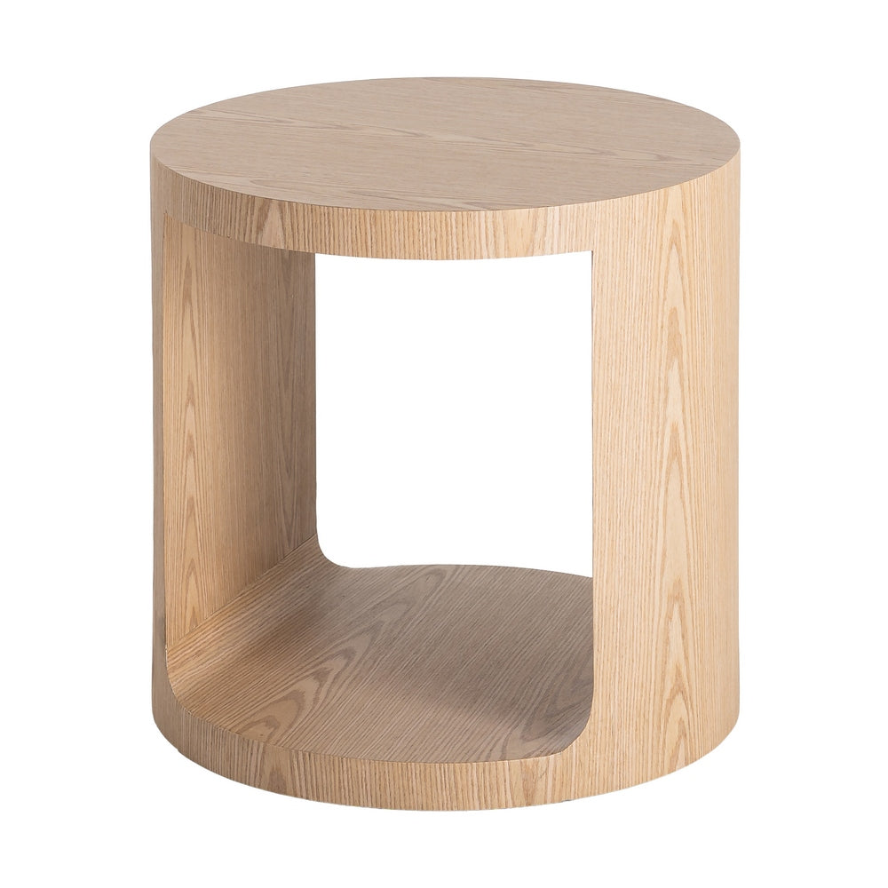 MESA AUXILIAR NATURAL DM SALÓN 50 X 50 X 51 CM