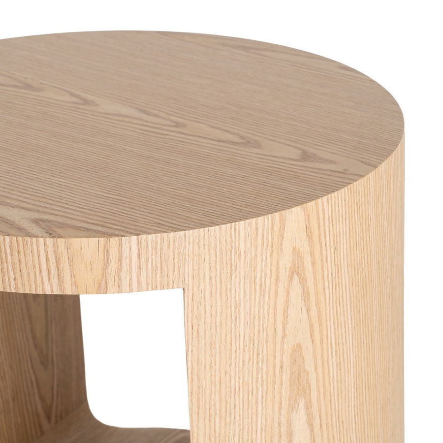 MESA AUXILIAR NATURAL DM SALÓN 50 X 50 X 51 CM
