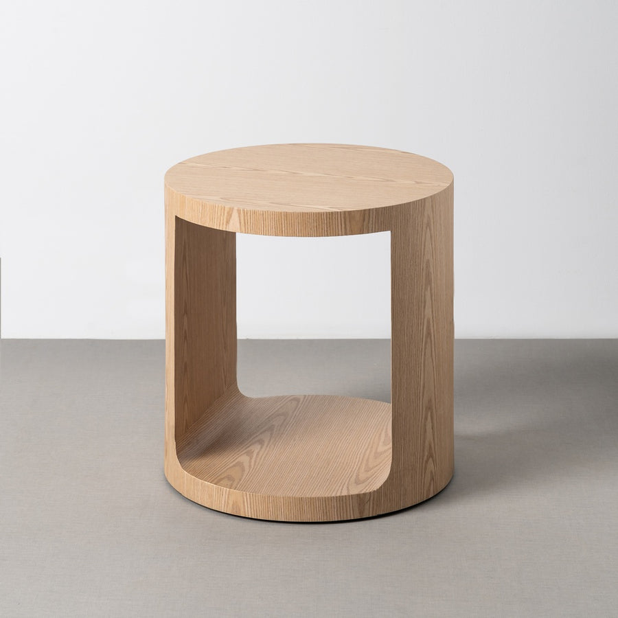 MESA AUXILIAR NATURAL DM SALÓN 50 X 50 X 51 CM