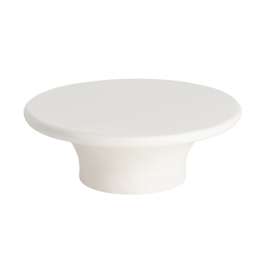 WHITE MDF LIVING ROOM COFFEE TABLE 79 X 79 X 29 CM