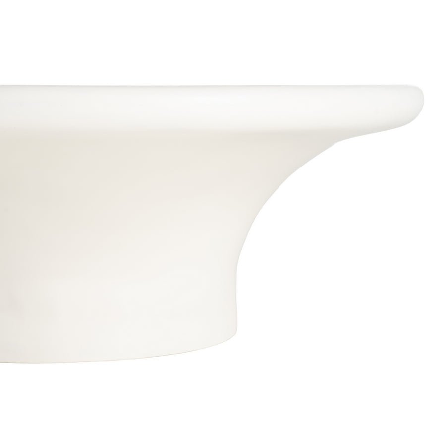 WHITE MDF LIVING ROOM COFFEE TABLE 79 X 79 X 29 CM