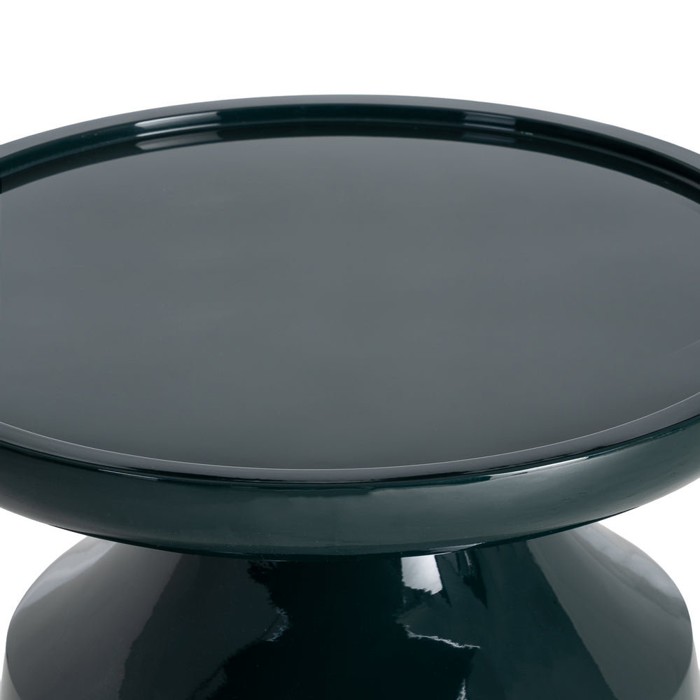 MESA AUXILIAR LACADO VERDE DM SAL�N 40 X 40 X 50 CM