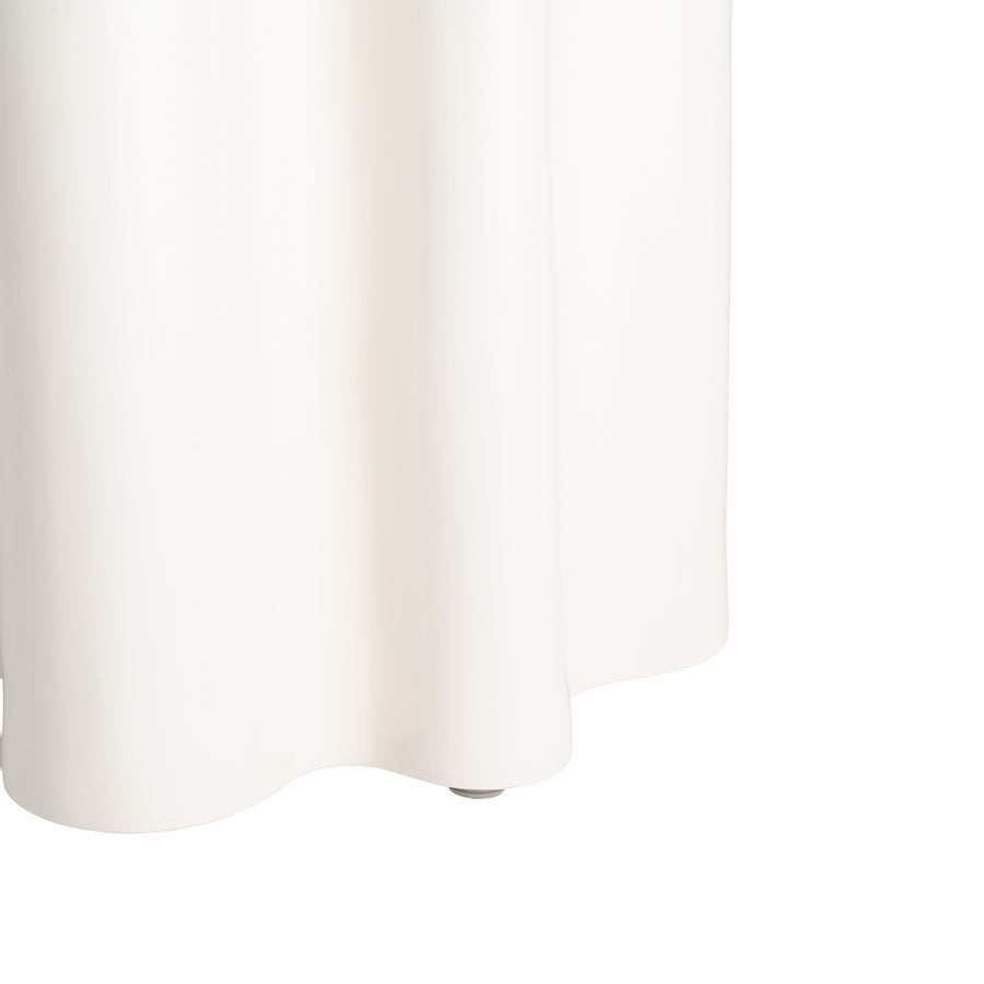 MESA AUXILIAR LACADO CREMA DM SALÓN 50 X 50 X 50 CM
