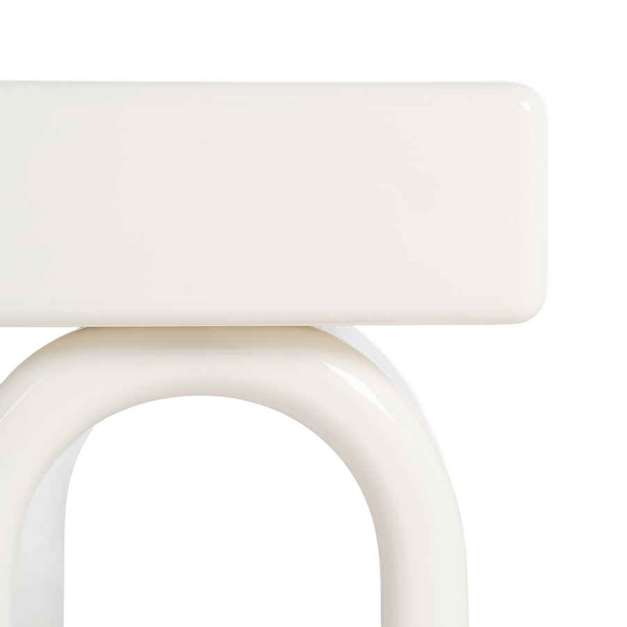 MESITA LACADO CREMA DM DORMITORIO 50 X 40 X 57 CM