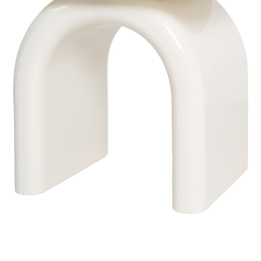 MESITA LACADO CREMA DM DORMITORIO 50 X 40 X 57 CM