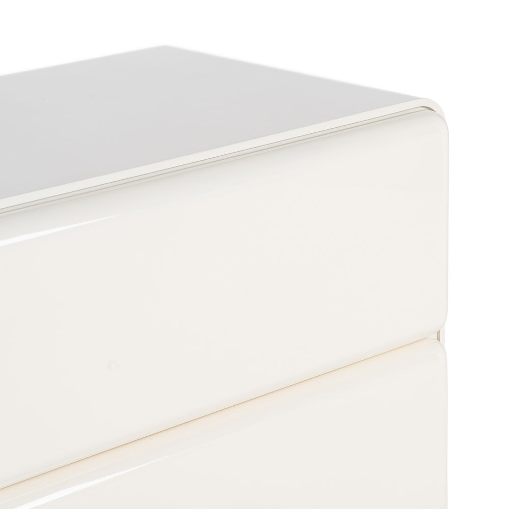MESITA LACADO CREMA DM DORMITORIO 56,50 X 42,50 X 56,50 CM